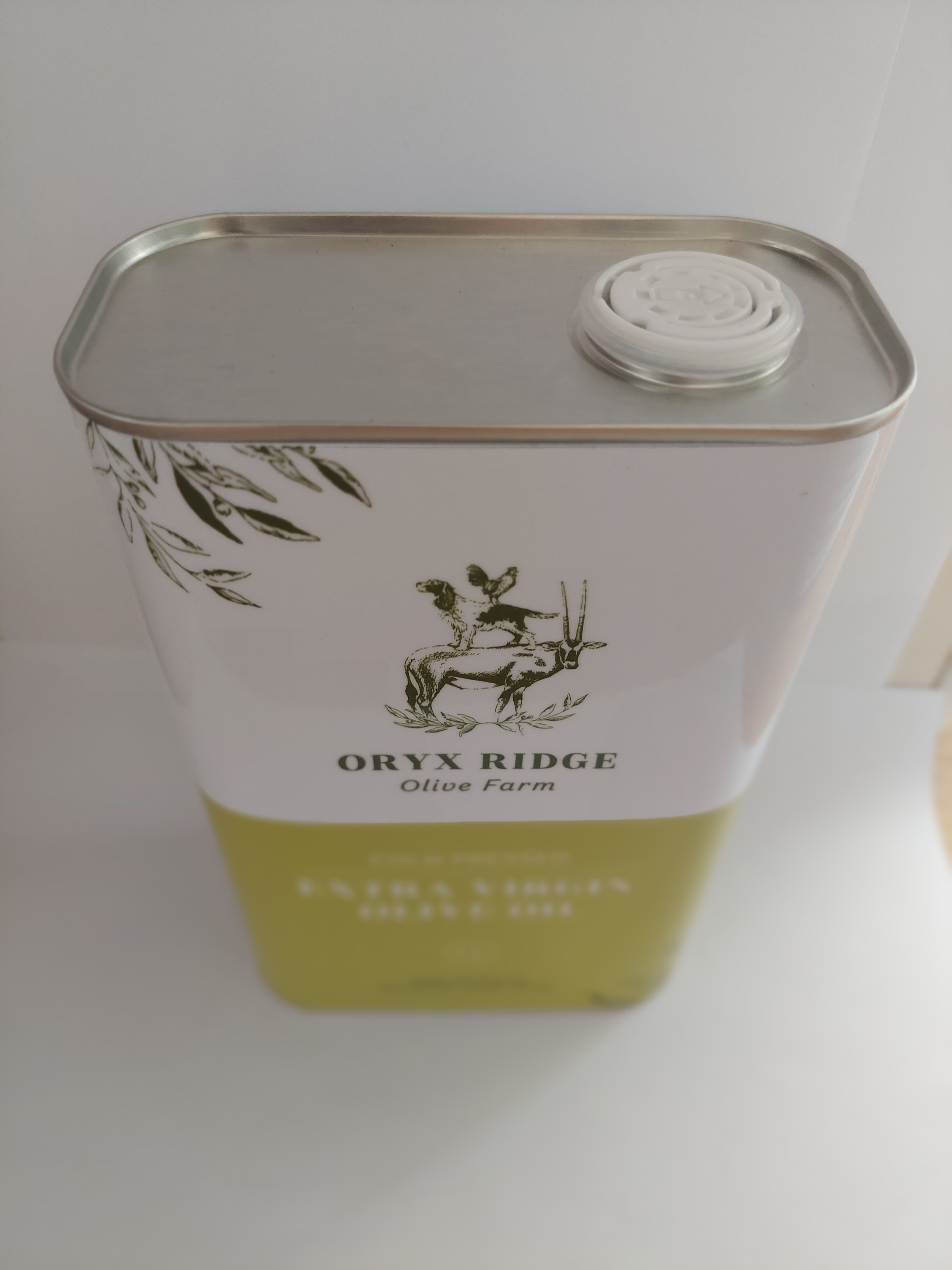1lt Oryx Ridge Extra Virgin Olive Oil - Image 3